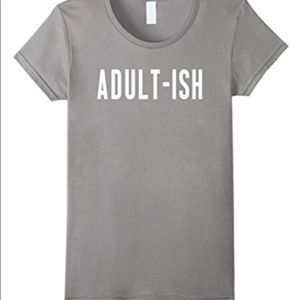 ANVIL (EUC)✨GREY ADULT-ISH T-SHIRT